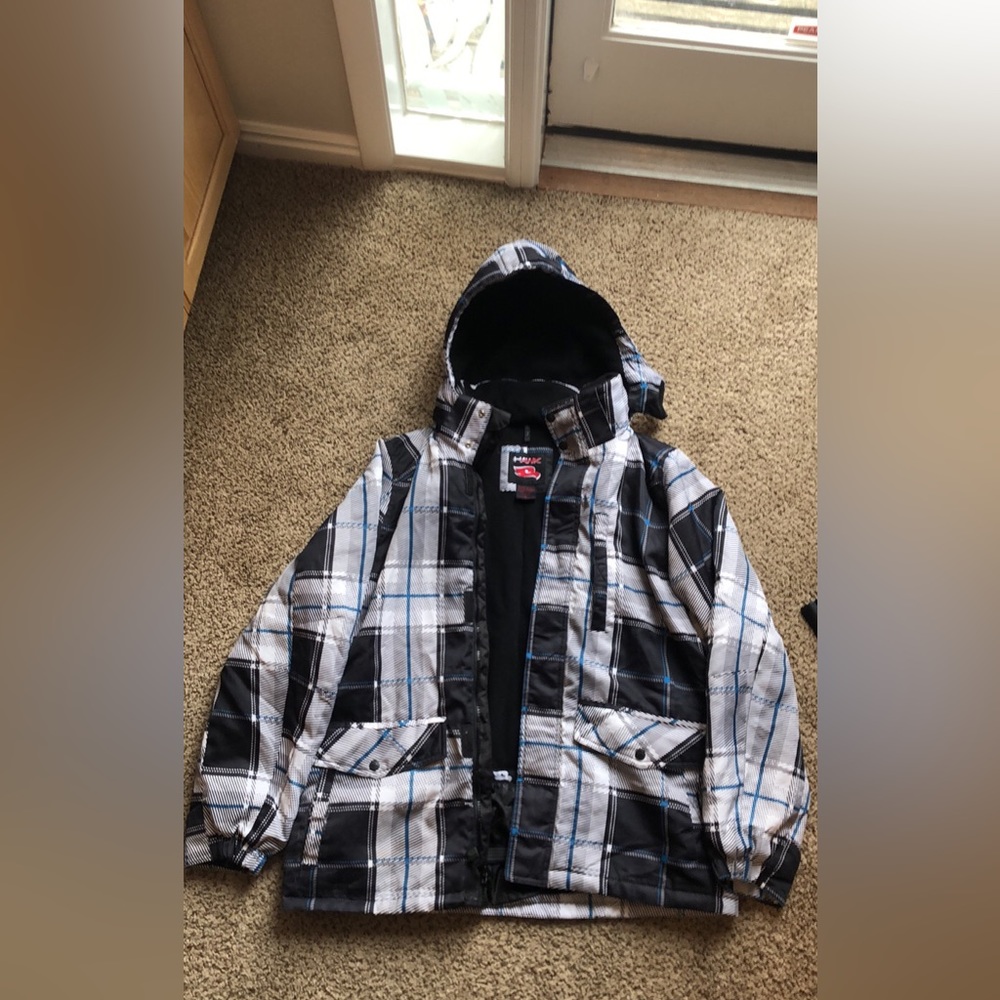 Mens L Tony Hawk Snowboard Coat